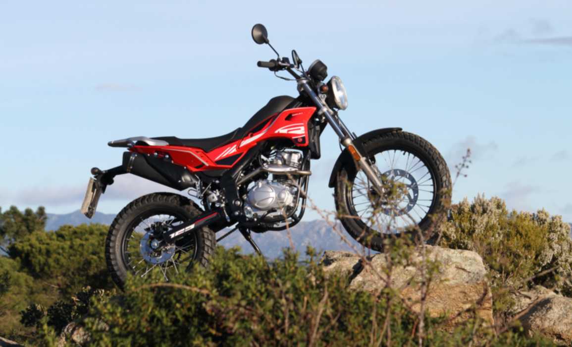 Rieju Tango Scrambler 125 for rent in Santiago