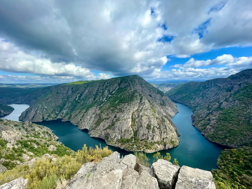 Mirador de Vilouxe en la Ribeira Sacra